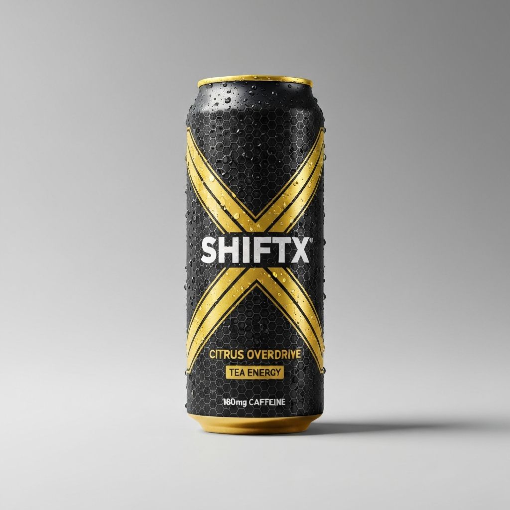 Citrus Overdrive - Crisp citrus flavor with subtle hint of ginger. Lightly sweetened with organic cane sugar for smooth, balanced taste. energy drink